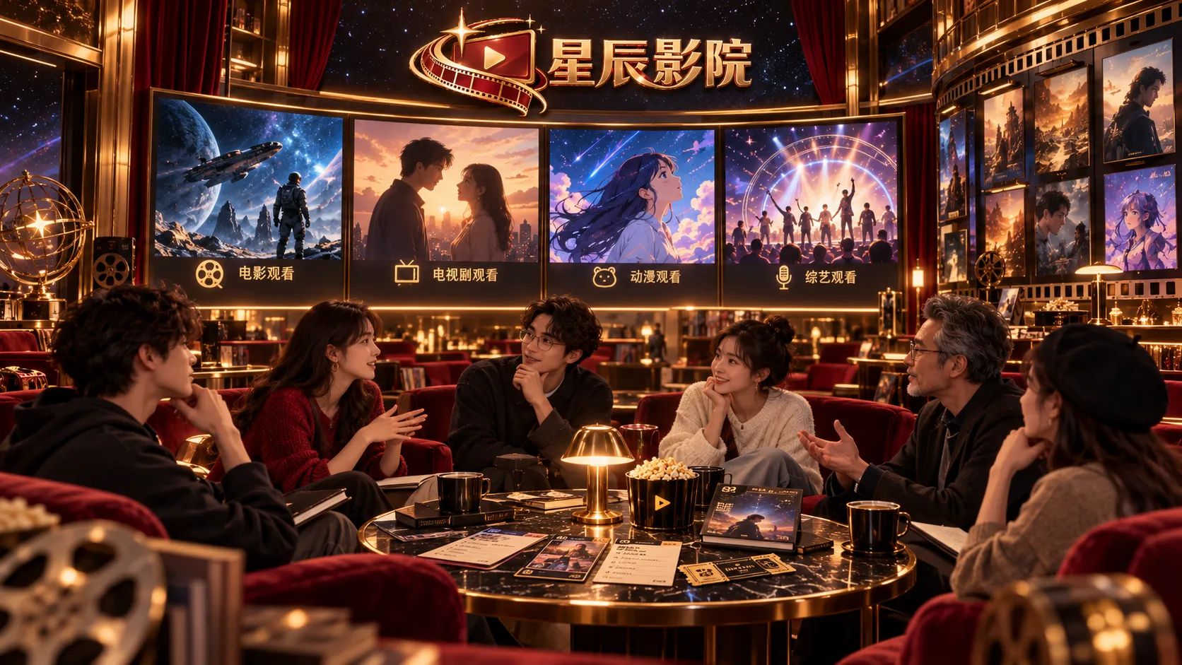 影迷围绕影视作品展开公开讨论